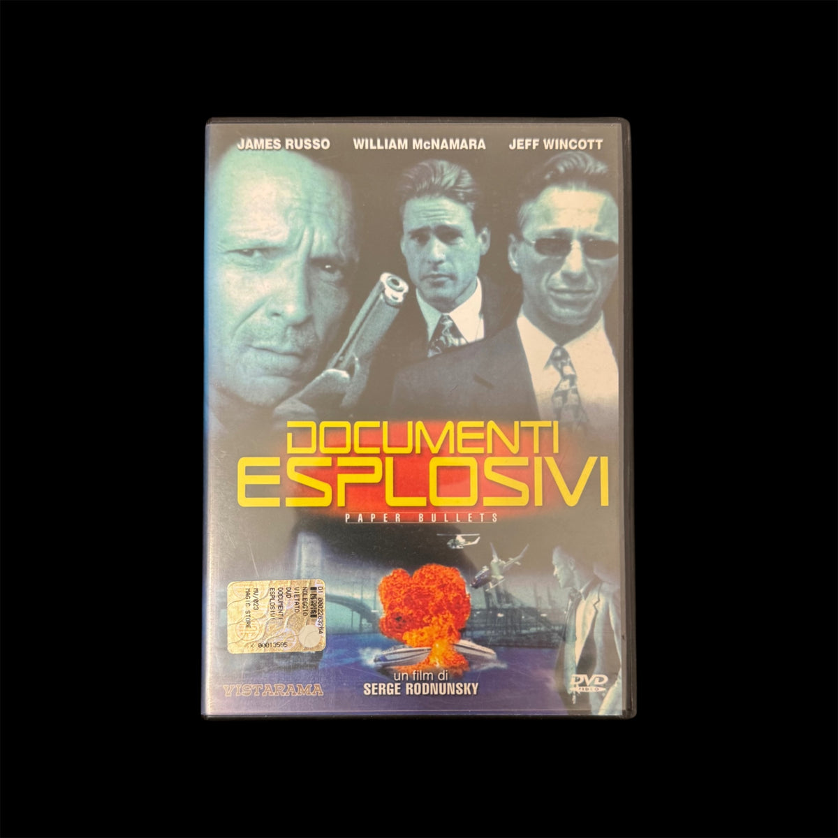 DVD Documenti Esplosivi – Paper Bullets – James Russo, William McNamara, Jeff Wincott – Serge Rodnunsky – Edizione Vistarama