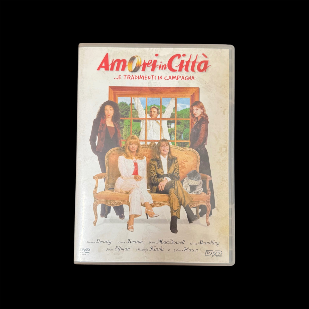 DVD Amori in Città... e Tradimenti in Campagna – Warren Beatty, Diane Keaton, Goldie Hawn, Andie MacDowell, Nastassja Kinski – Film 2001
