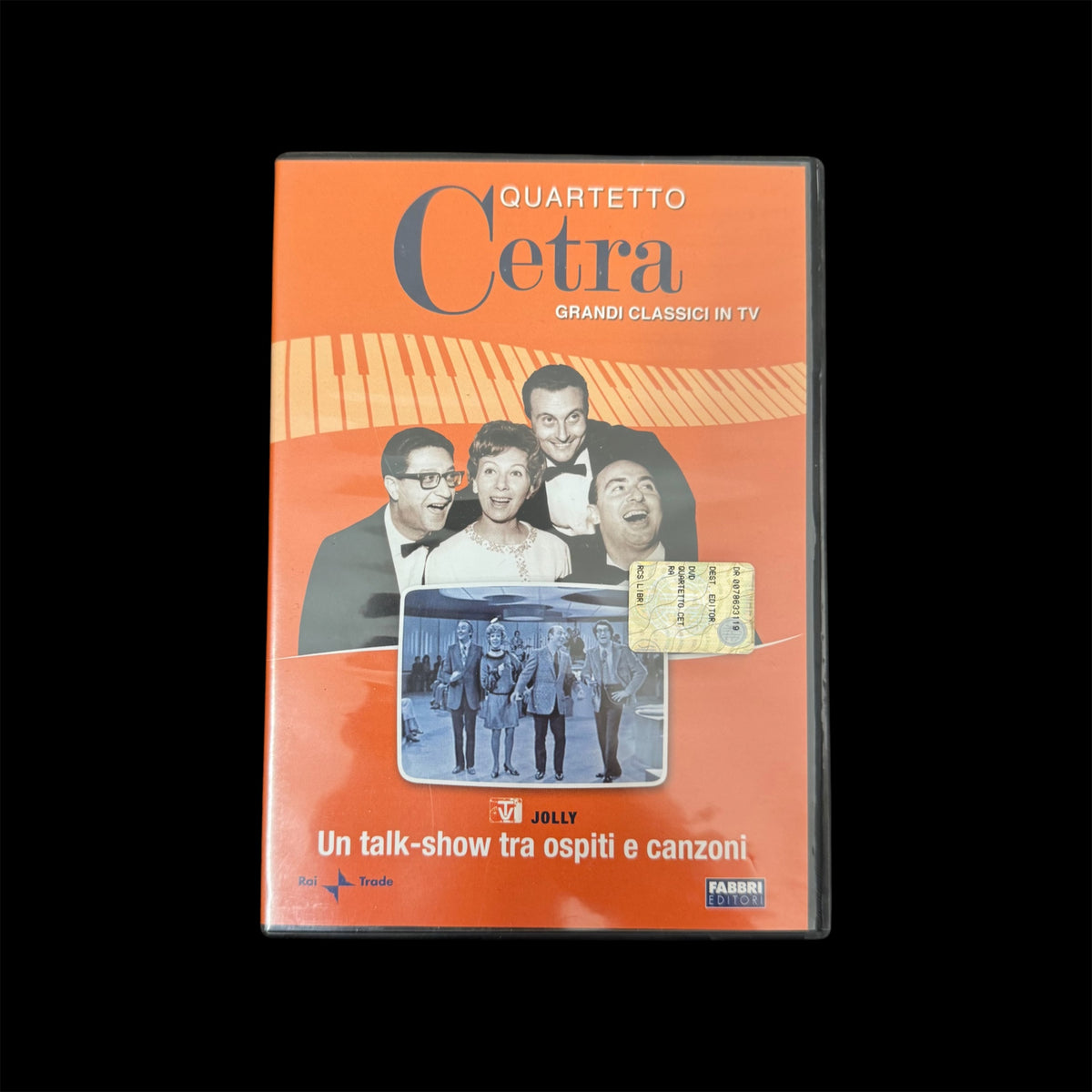DVD Quartetto Cetra – Jolly – Un Talk-Show tra Ospiti e Canzoni – Grandi Classici in TV – Rai Trade Fabbri Editori