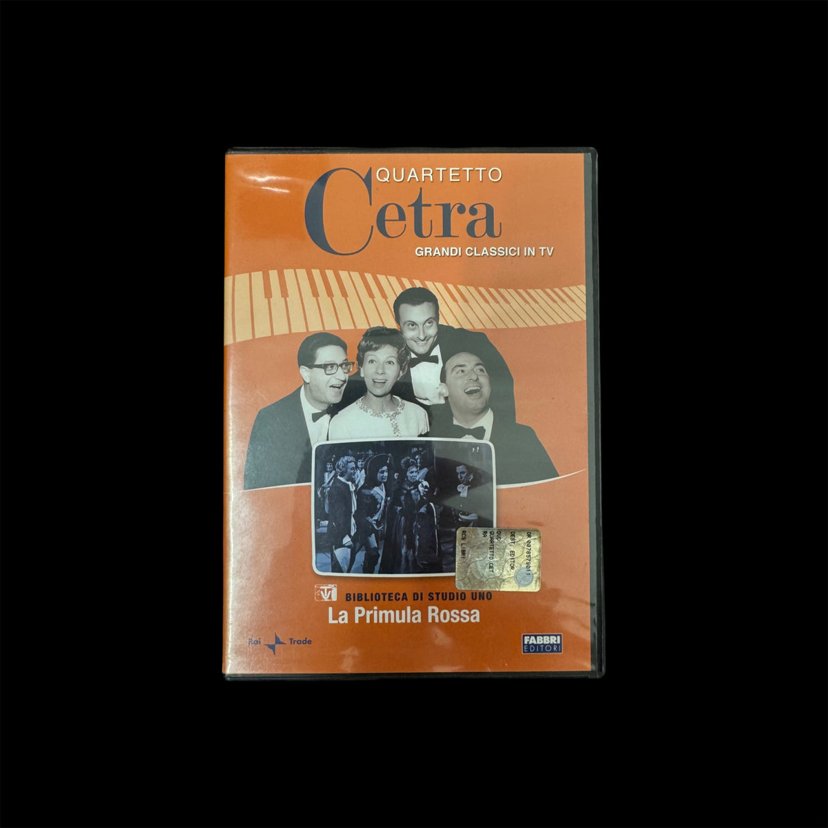 DVD Quartetto Cetra – La Primula Rossa – Biblioteca di Studio Uno – Grandi Classici in TV – Rai Trade Fabbri Editori