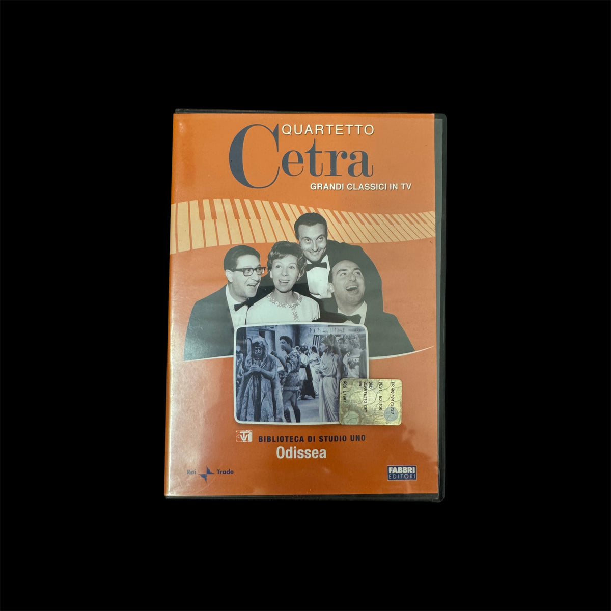 DVD Quartetto Cetra – Odissea – Biblioteca di Studio Uno – Grandi Classici in TV – Rai Trade Fabbri Editori