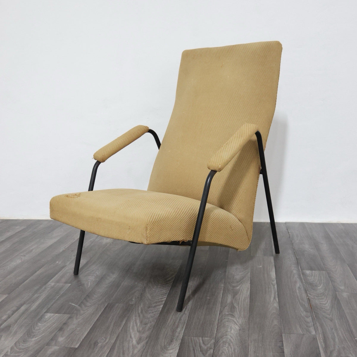 Alf Svensson attr. Ljung Industrier anni '50 Coppia di Poltrone Lounge Vintage Mid-Century dal Design Scandinavo