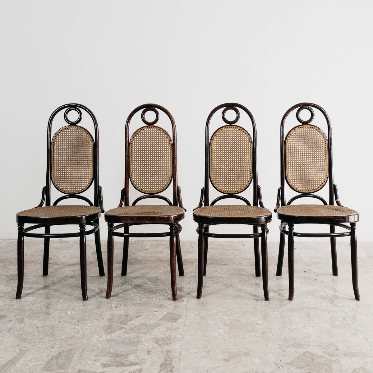 Sautto & Liberale Set Da Pranzo 4 Sedie Vintage Anni 50 Design