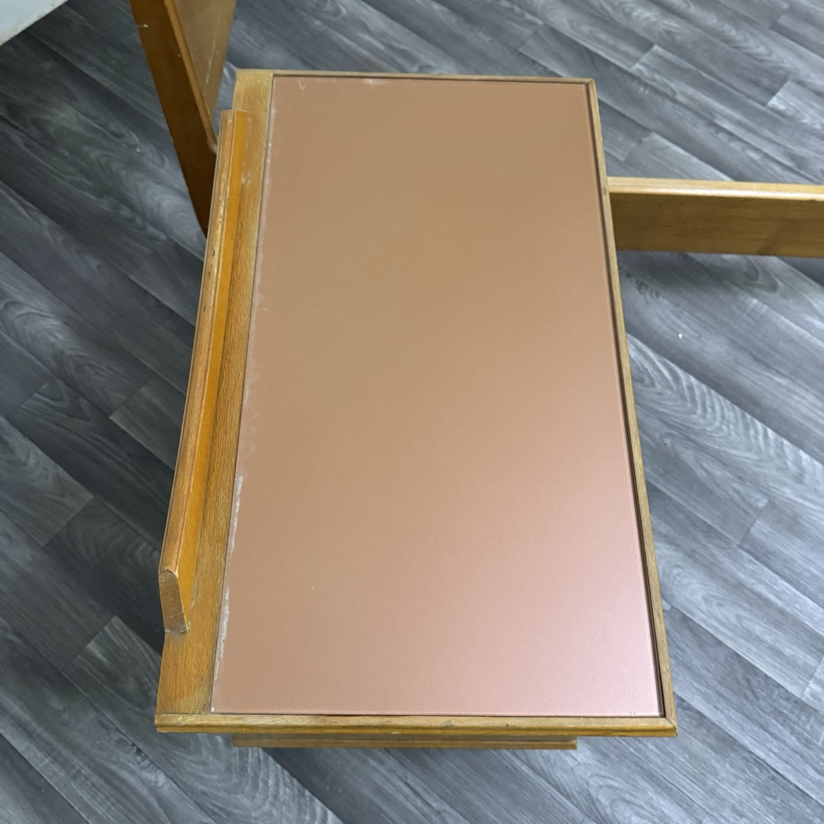 Gio Ponti Attr. Letto Singolo Vintage con Comodino anni '50/'60