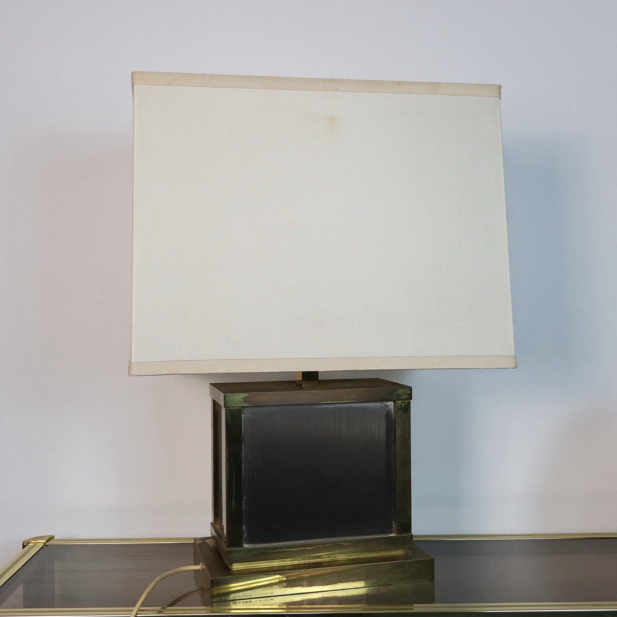 Lampada da Tavolo Hollywood Regency di Liwan's Roma anni '70