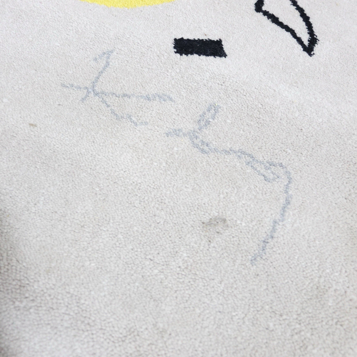 Tappeto d'Arte "Piccoli Mondi I" After Wassily Kandinsky per Ege Art Line anni '80