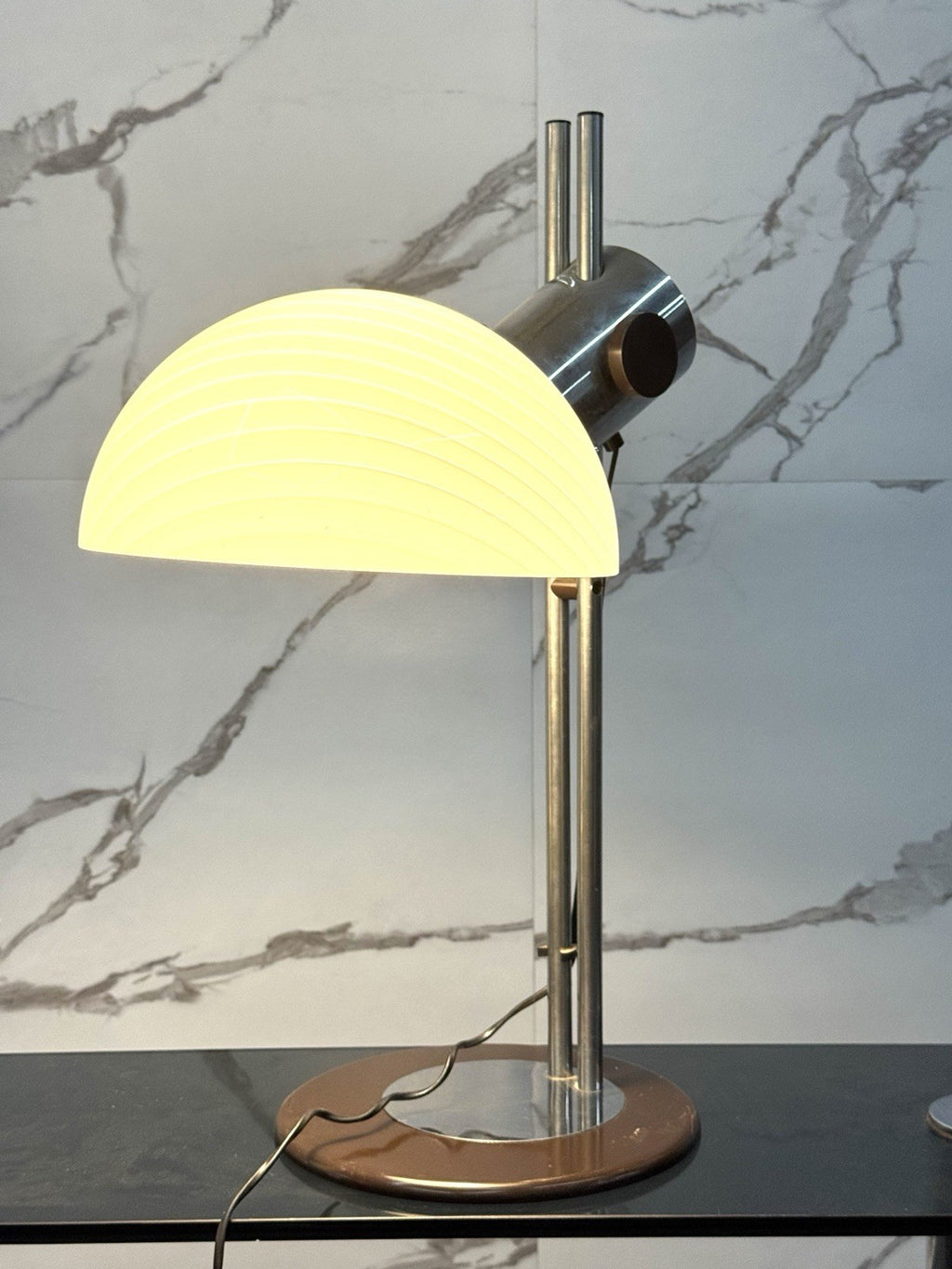 Lampada da Tavolo Regolabile Space Age di Zonca anni '70
