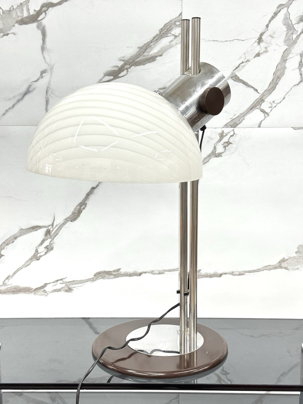 Lampada da Tavolo Regolabile Space Age di Zonca anni '70