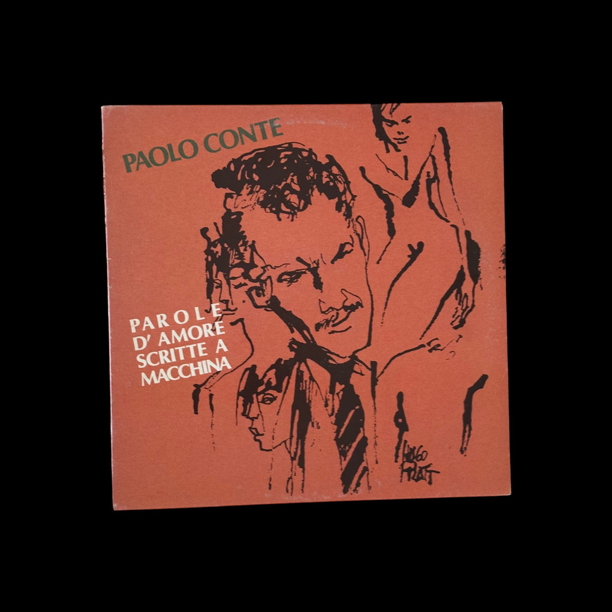 Vinile 33 Giri Paolo Conte – Parole D'Amore Scritte A Macchina (CGD – 9031 72778-1 - 1990)
