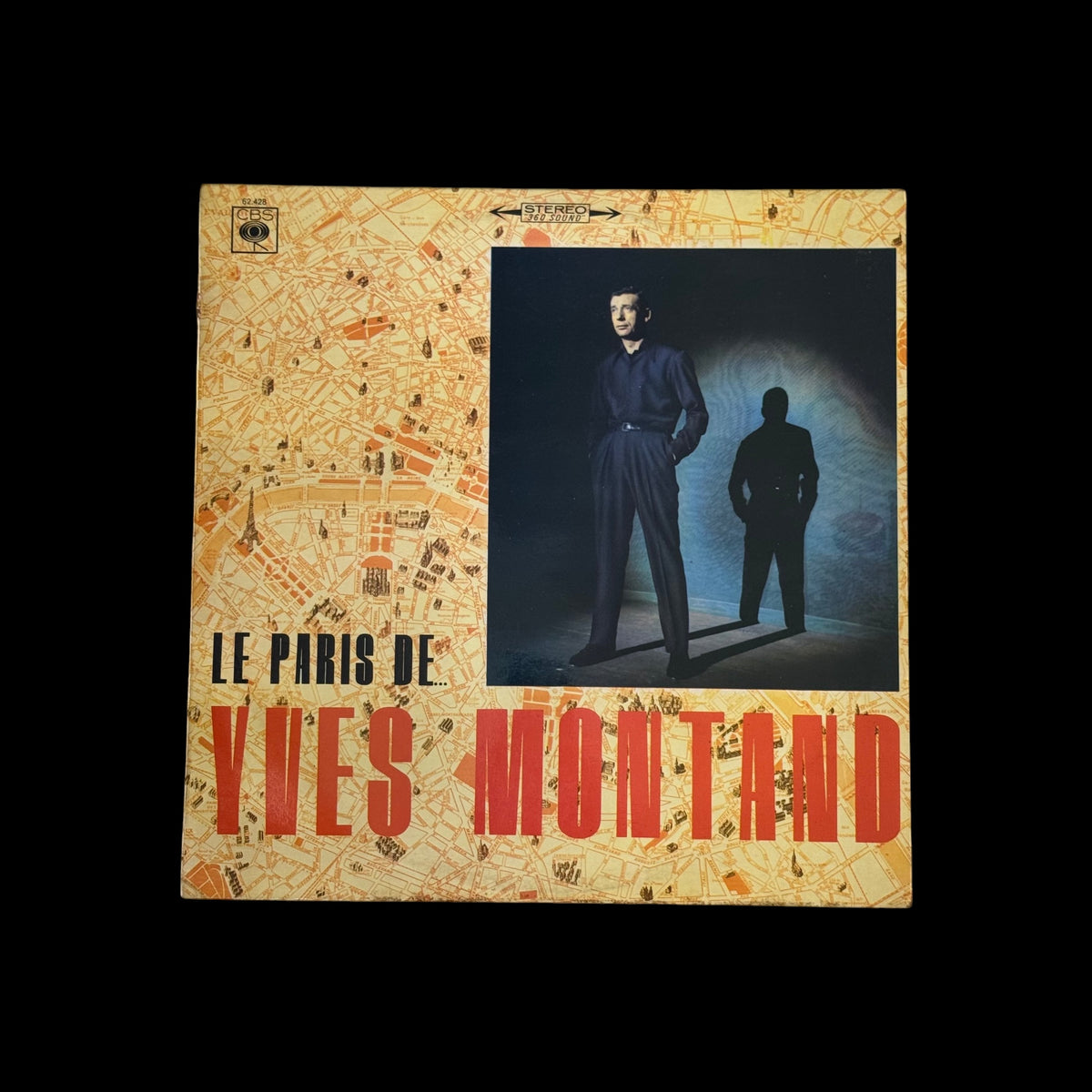 Vinile 33 Giri Yves Montand – Le Paris De... Yves Montand (CBS – 62.428)