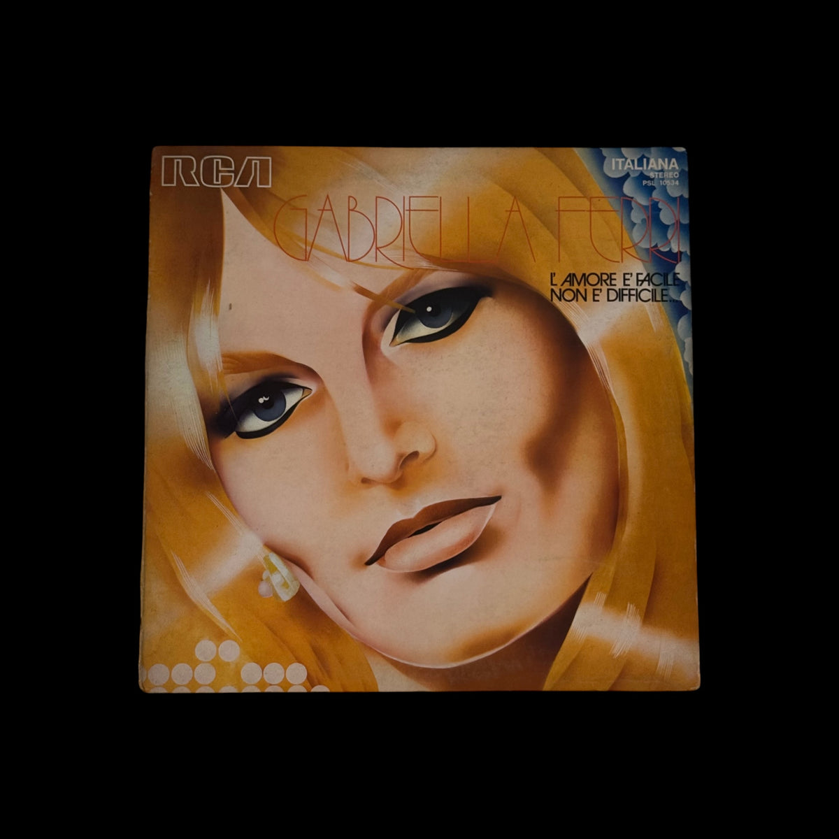 Vinile 33 Giri Gabriella Ferri – L'Amore È Facile Non È Difficile... (RCA Italiana – PSL 10534 - 1972)