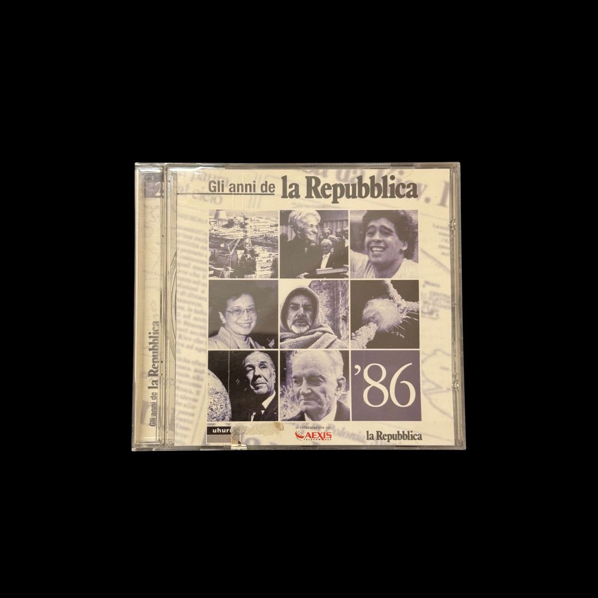 CD-ROM Gli Anni de la Repubblica '86 Archivio Storico Multimediale Originale