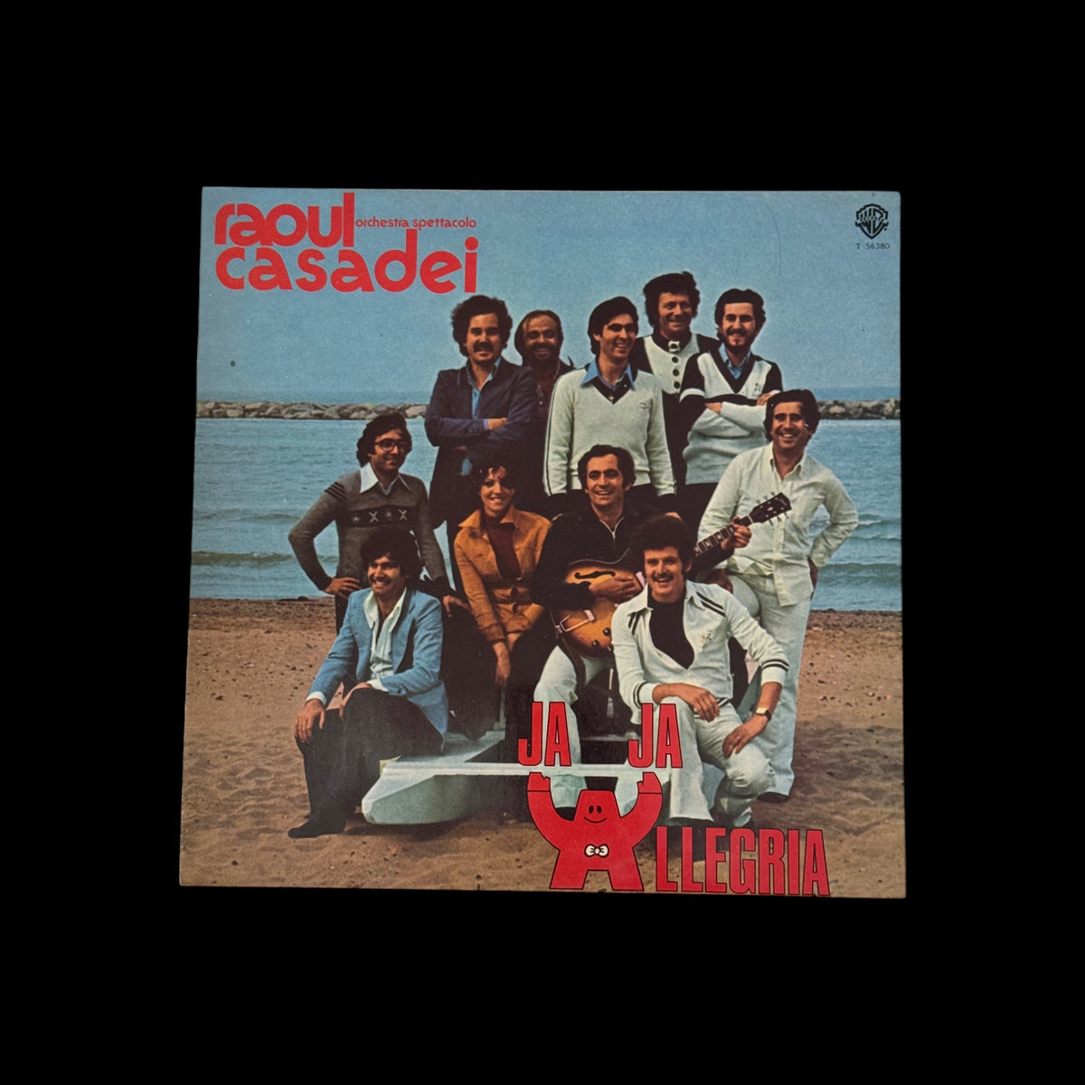 Vinile 33 Giri Orchestra Spettacolo Raoul Casadei – Ja Ja Allegria (Warner Bros. Records – T 56380 - 1977)