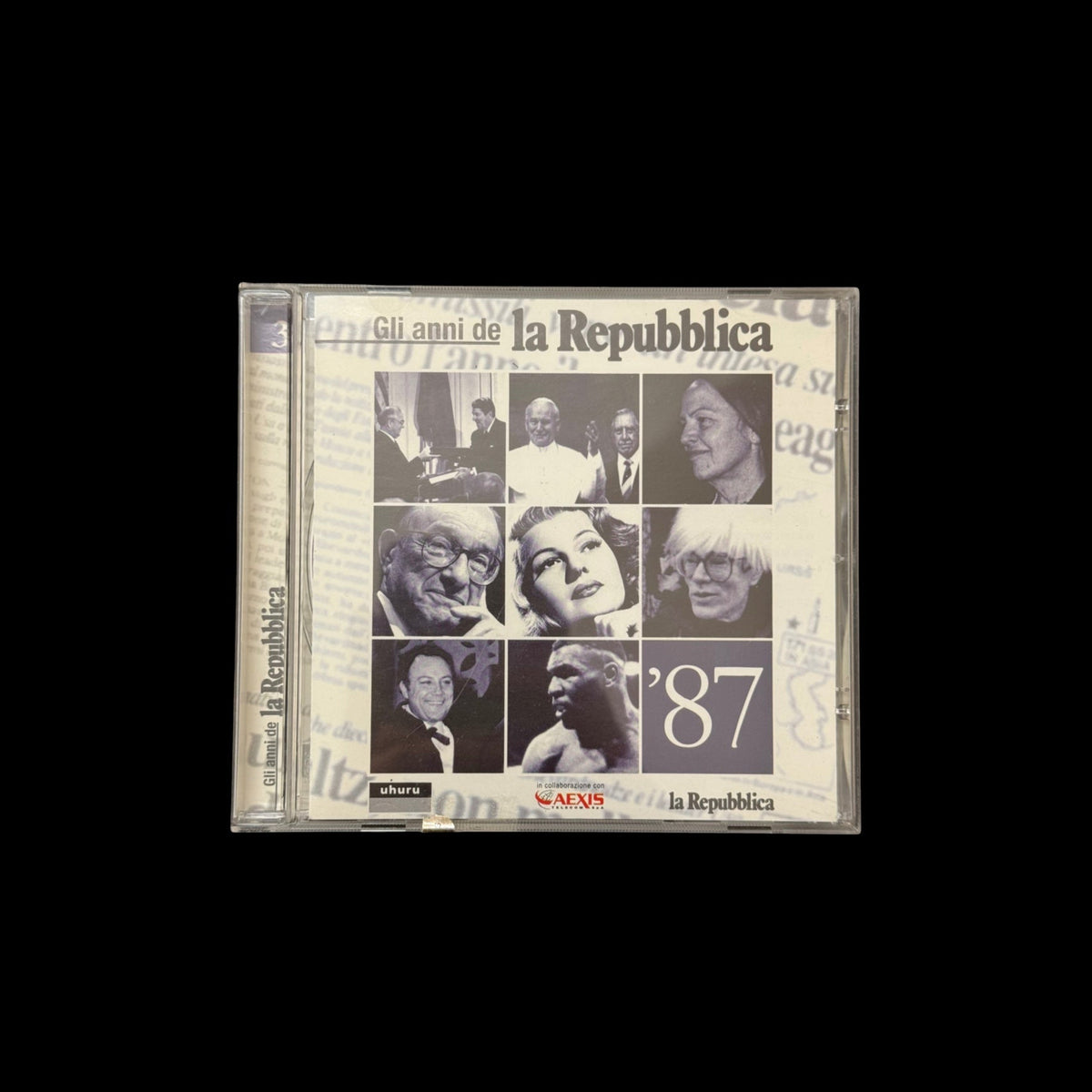 CD-ROM Gli Anni de la Repubblica '87 Archivio Storico Multimediale Originale