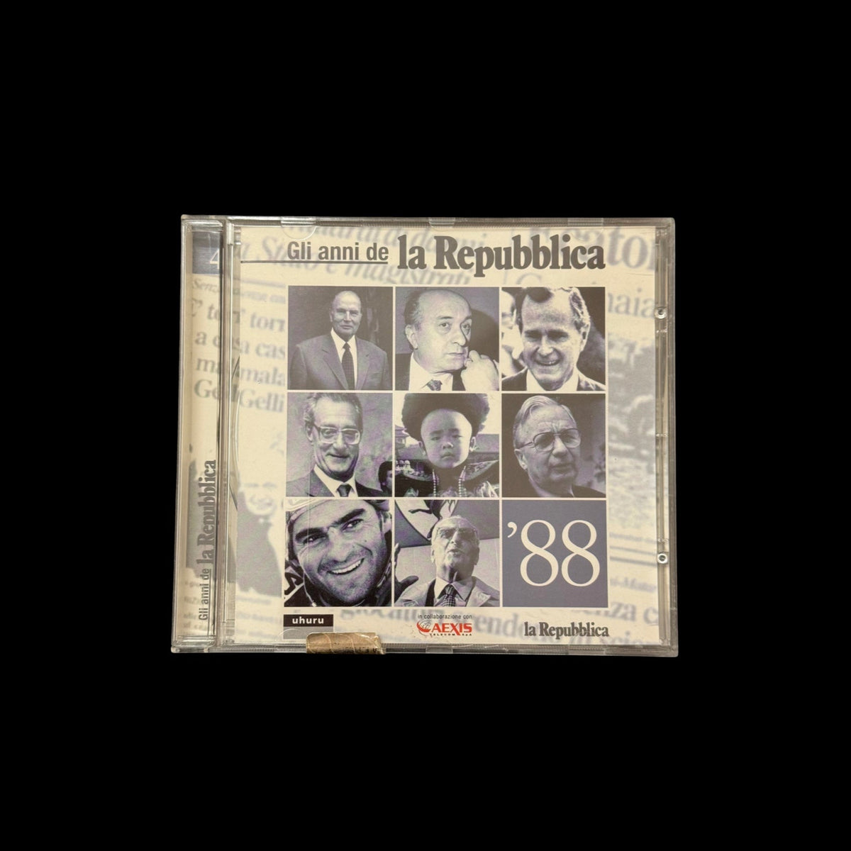 CD-ROM Gli Anni de la Repubblica '88 Archivio Storico Multimediale Originale