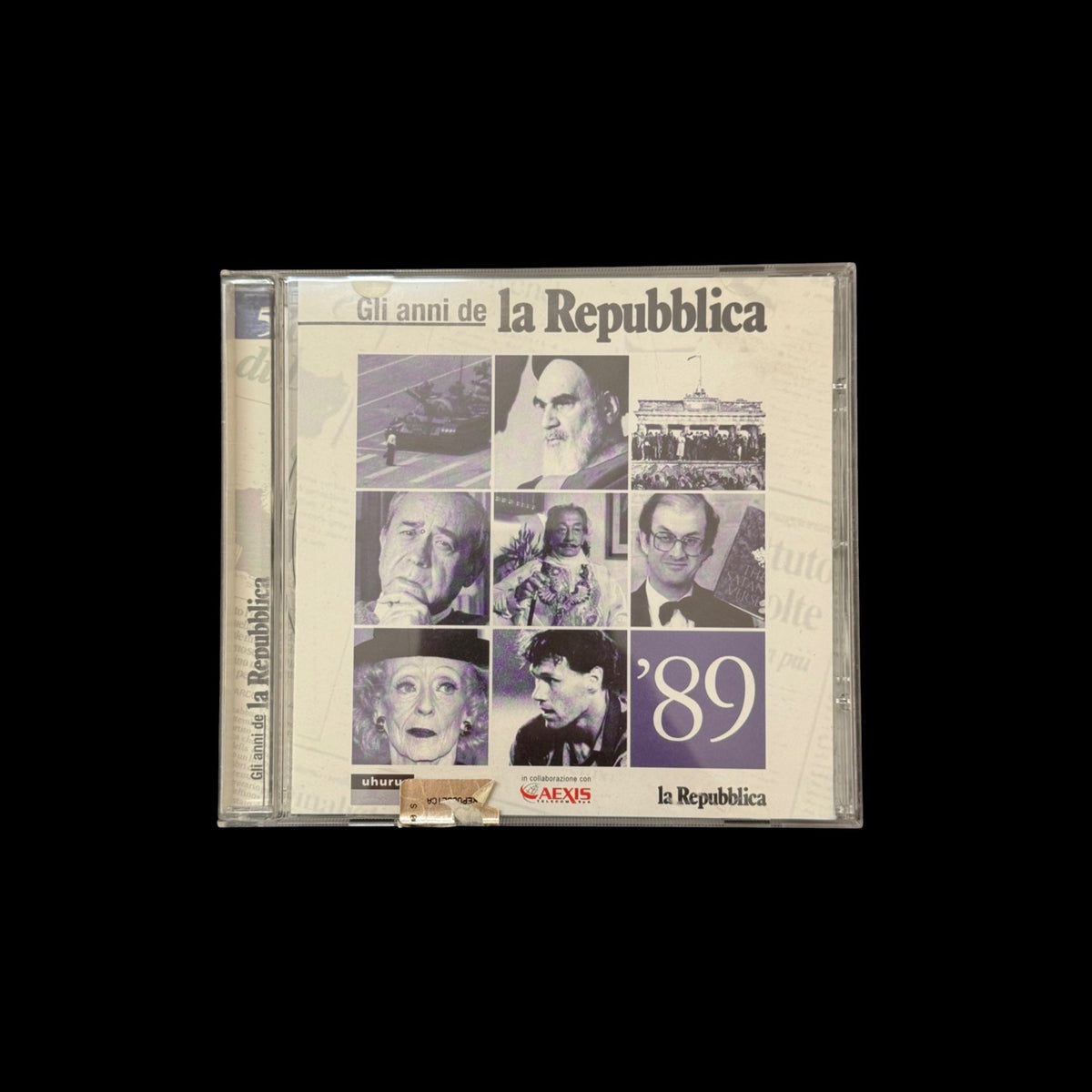 CD-ROM Gli Anni de la Repubblica '89 Archivio Storico Multimediale Originale