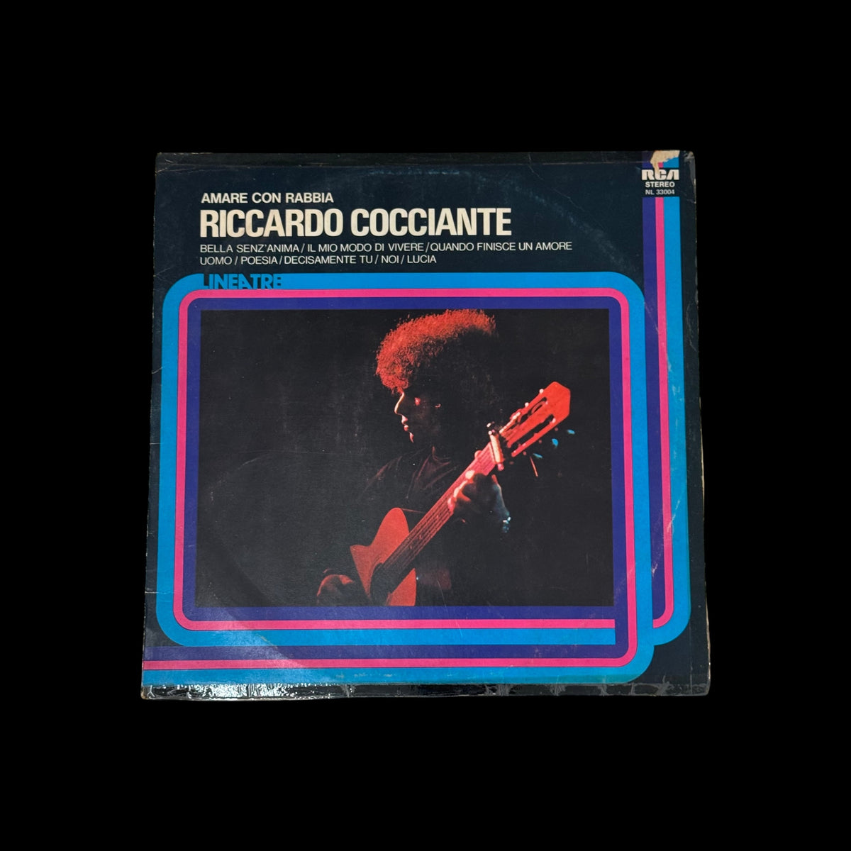 Vinile 33 Giri Riccardo Cocciante – Amare Con Rabbia (RCA Lineatre – NL 33004 - 1976)