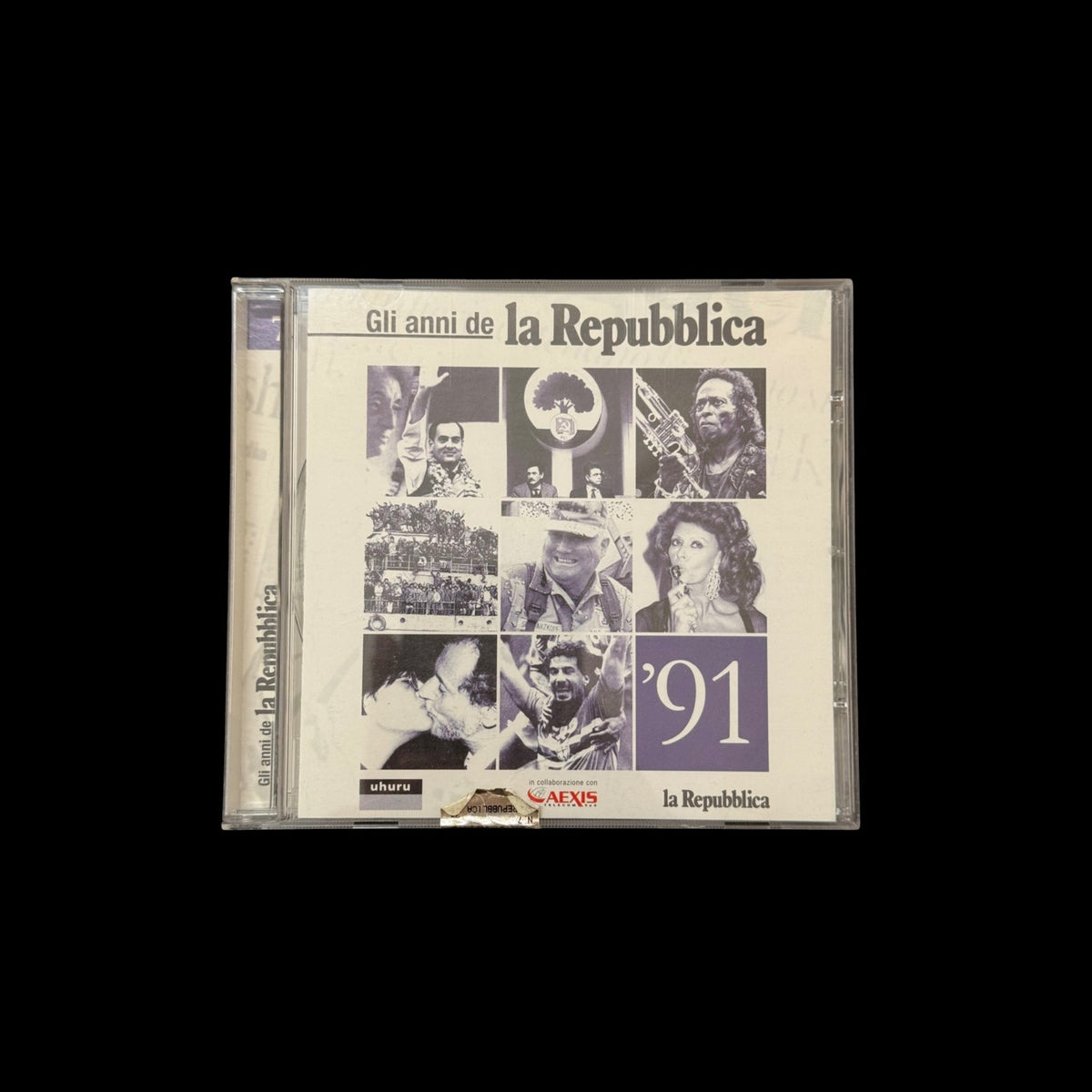 CD-ROM Gli Anni de la Repubblica '91 Archivio Storico Multimediale Originale