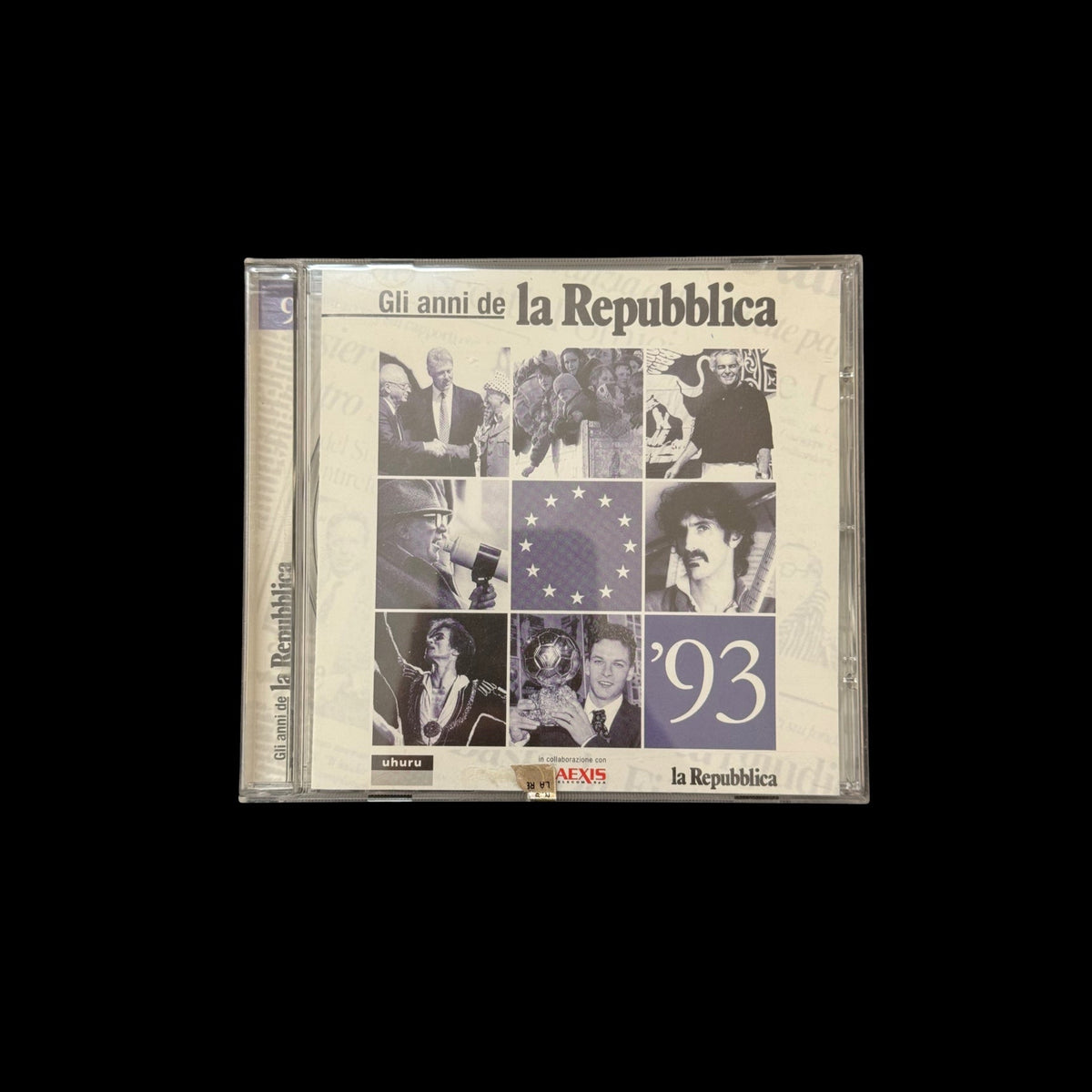CD-ROM Gli Anni de la Repubblica '93 Archivio Storico Multimediale Originale
