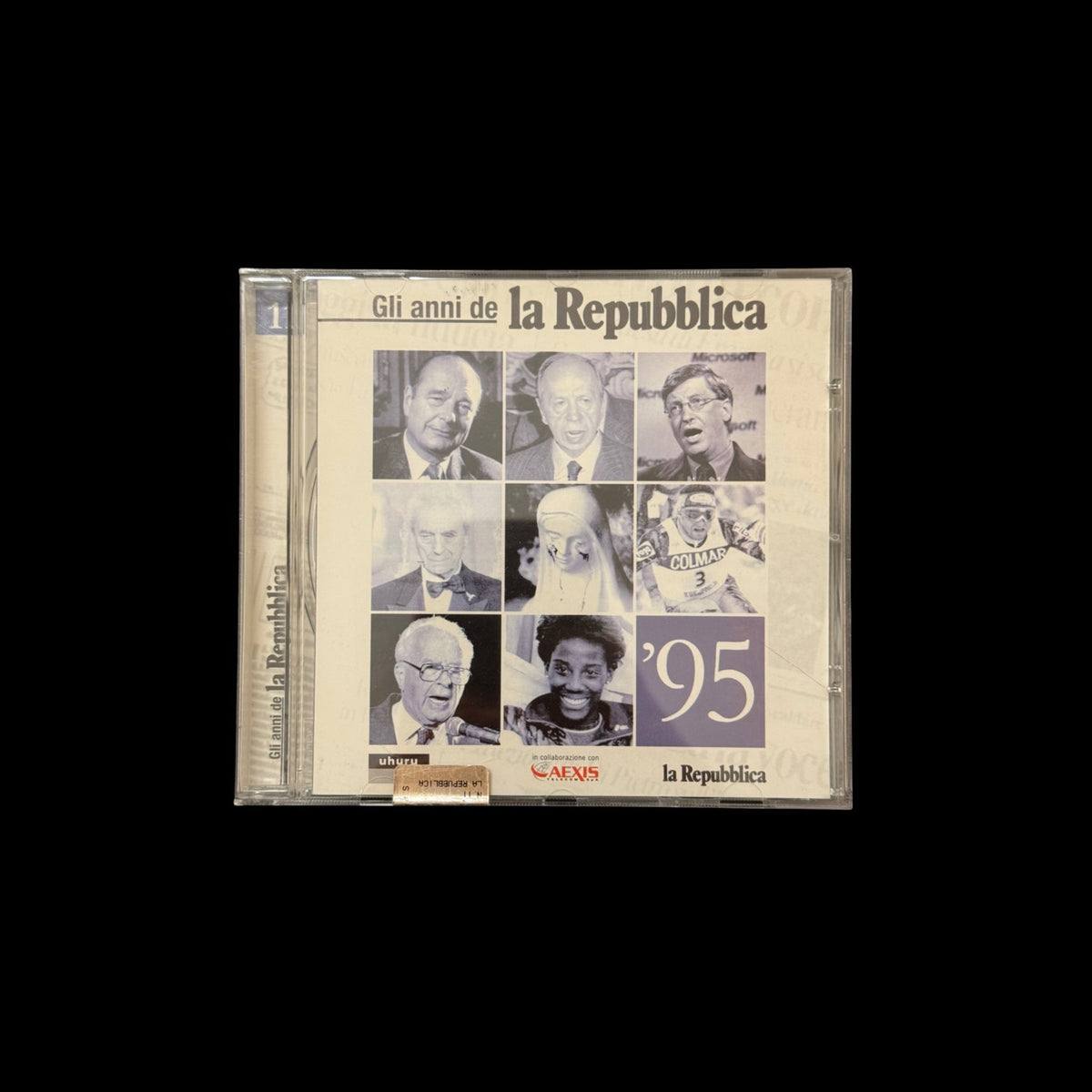 CD-ROM Gli Anni de la Repubblica '95 Archivio Storico Multimediale Originale