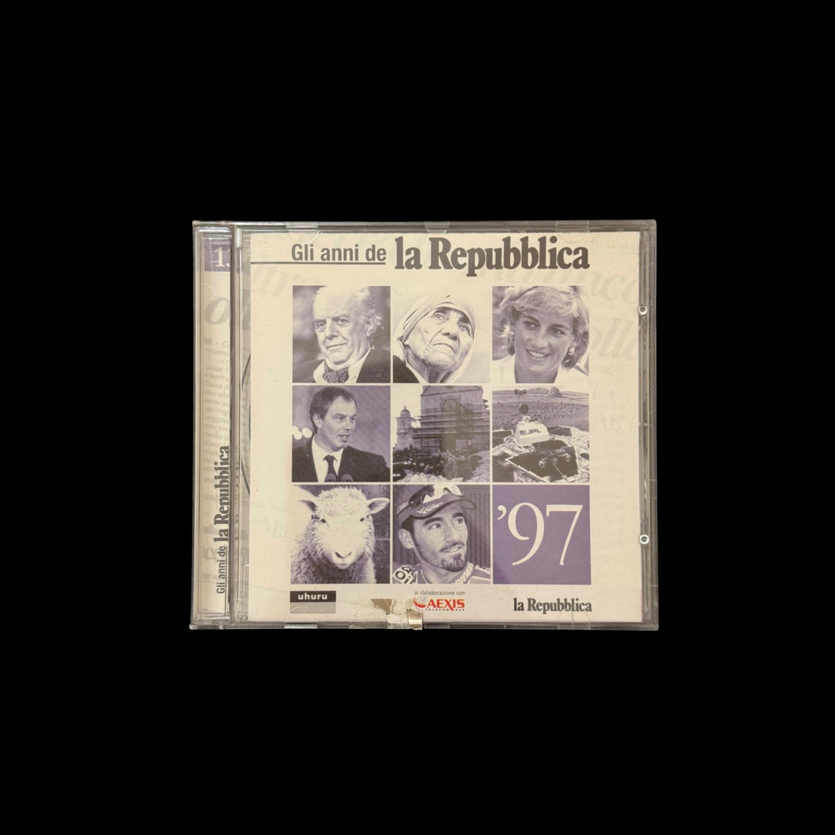 CD-ROM Gli Anni de la Repubblica '97 Archivio Storico Multimediale Originale