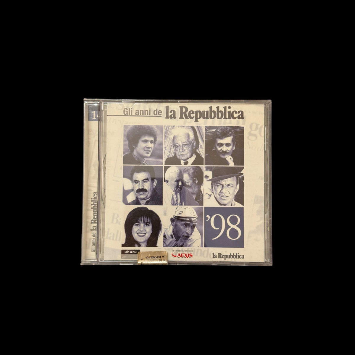 CD-ROM Gli Anni de la Repubblica '98 Archivio Storico Multimediale Originale