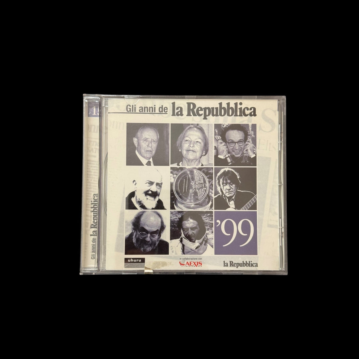 CD-ROM Gli Anni de la Repubblica '99 Archivio Storico Multimediale Originale