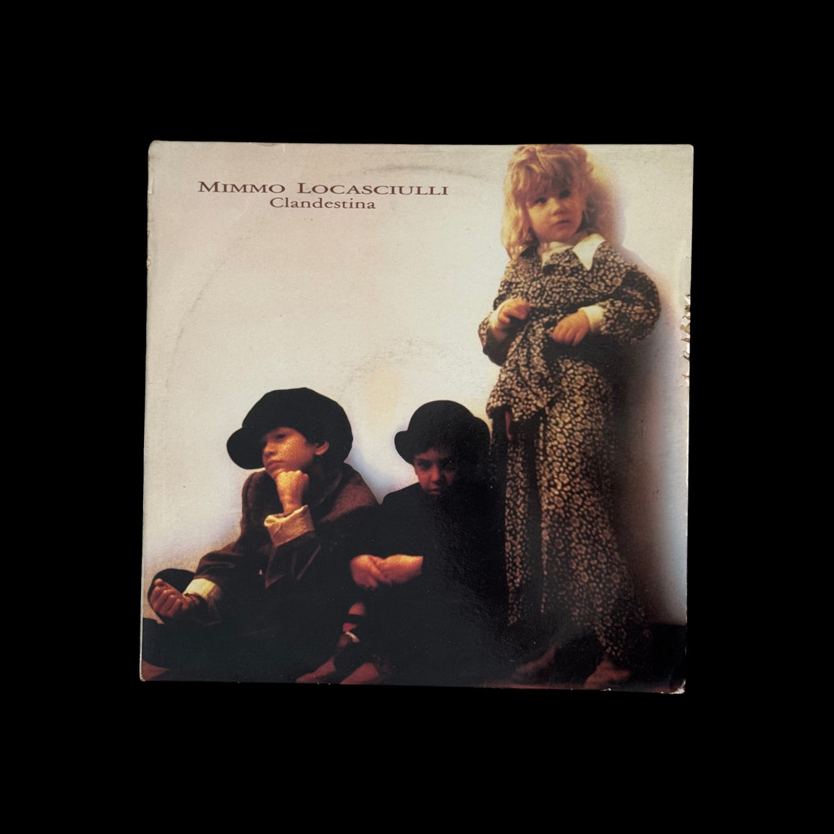 Vinile 33 Giri Mimmo Locasciulli – Clandestina (RCA Italiana – 1985)