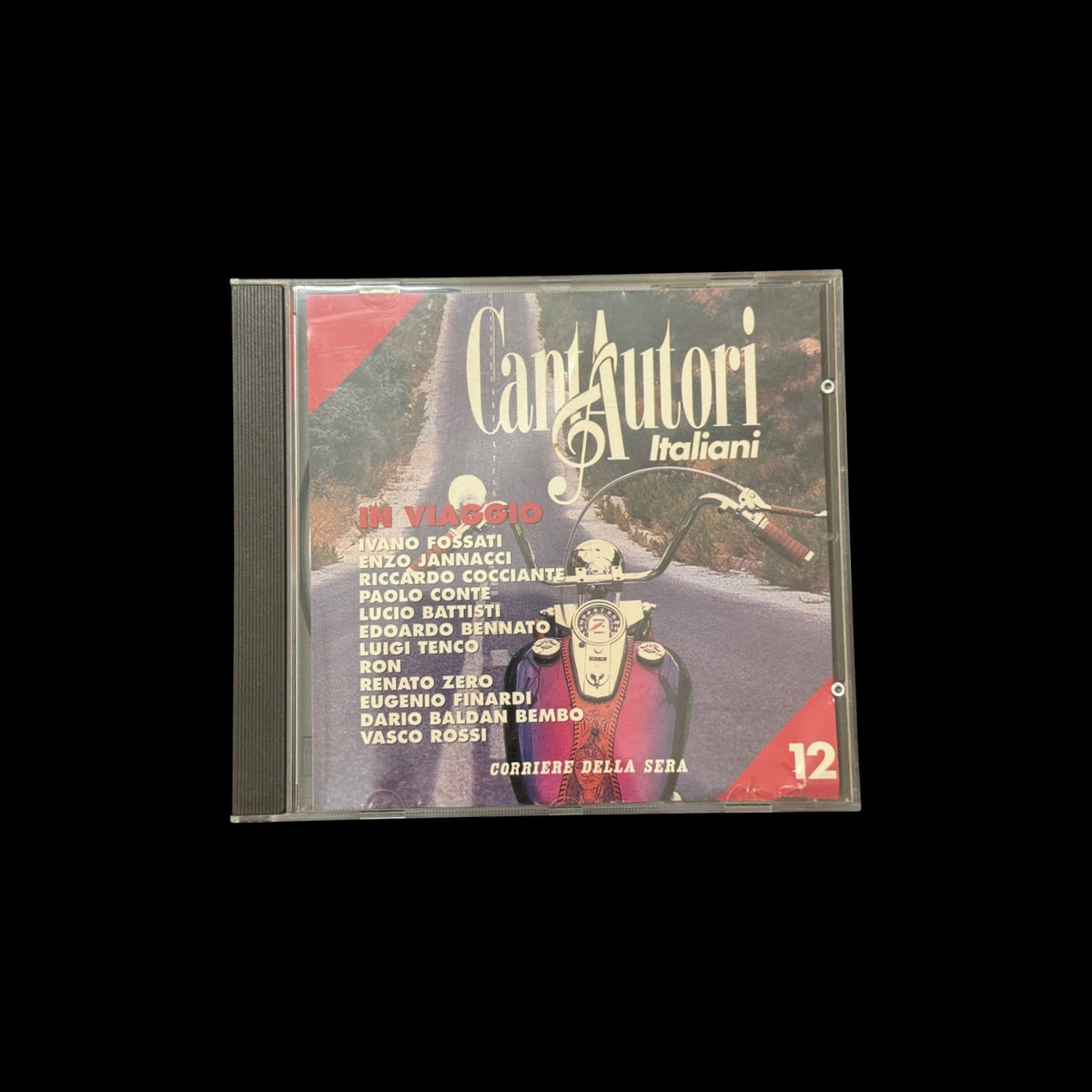 CD Cantautori Italiani Vol. 12 In Viaggio Compilation Corriere della Sera