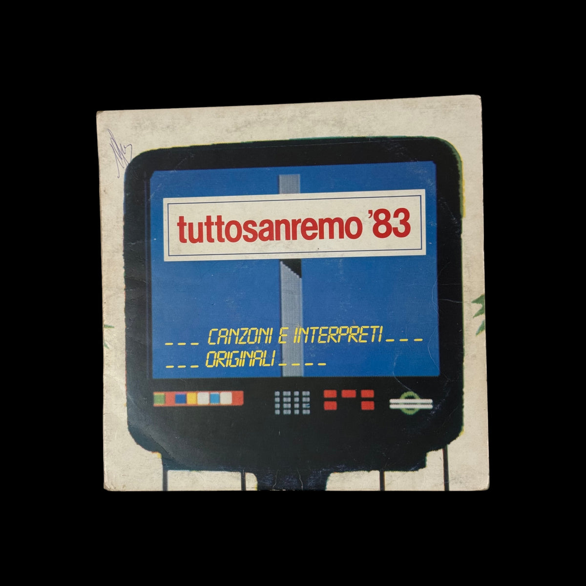 Vinile 33 Giri Artisti Vari Sanremo  – Tuttosanremo '83 (Dischi Ricordi – FSR1)