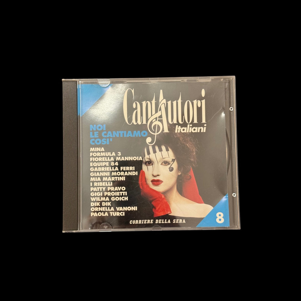 CD Cantautori Italiani Vol. 8 Noi Le Cantiamo Così Compilation Corriere della Sera
