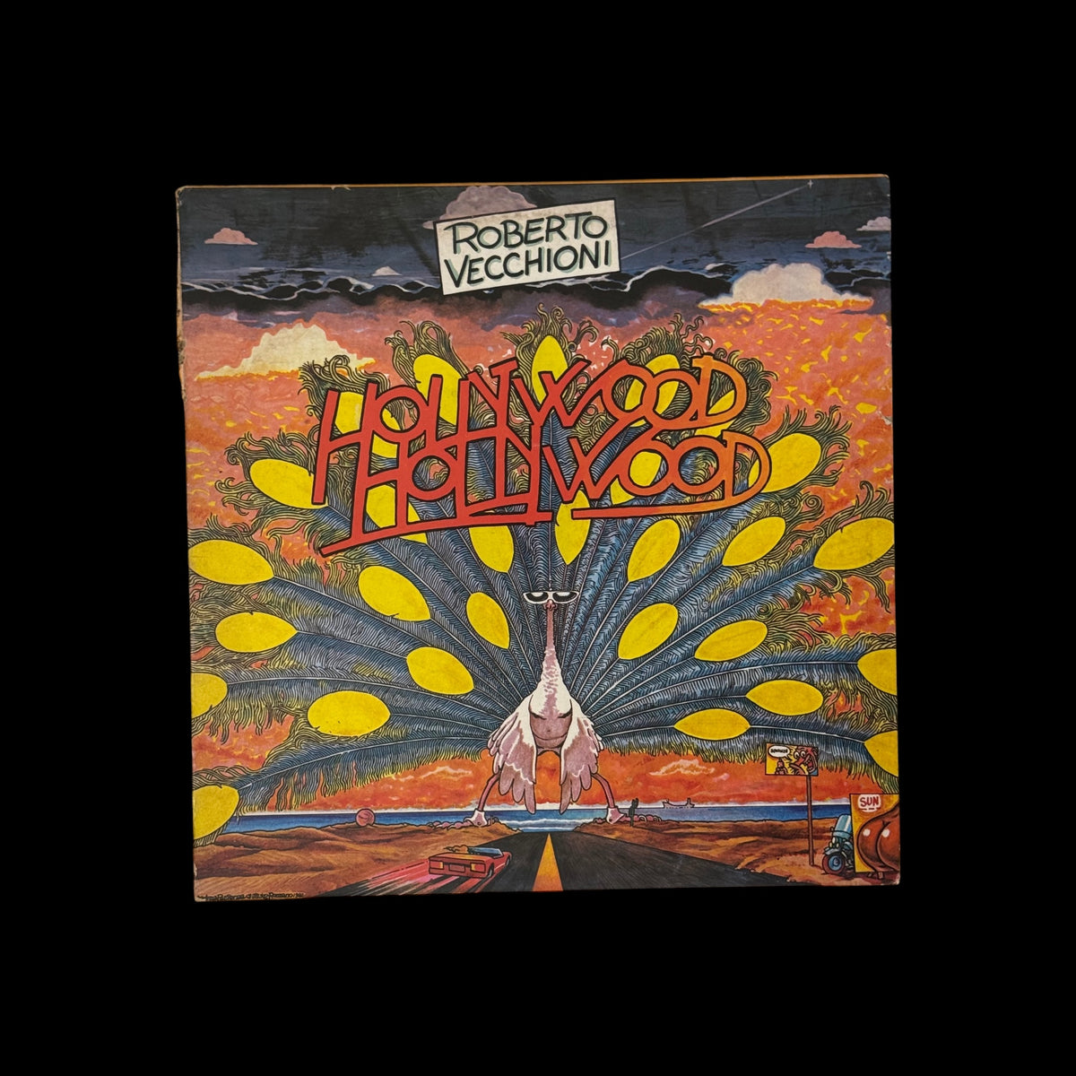 Vinile 33 Giri Roberto Vecchioni – Hollywood Hollywood (CGD – 1982)