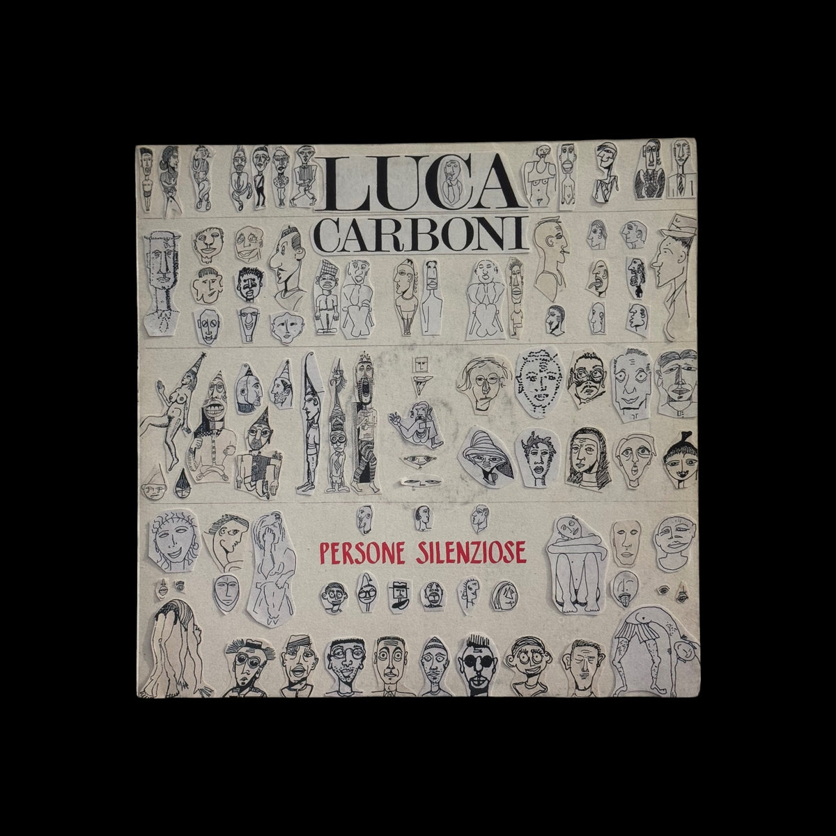 Vinile 33 Giri Luca Carboni – Persone Silenziose (RCA Italiana – 1989)