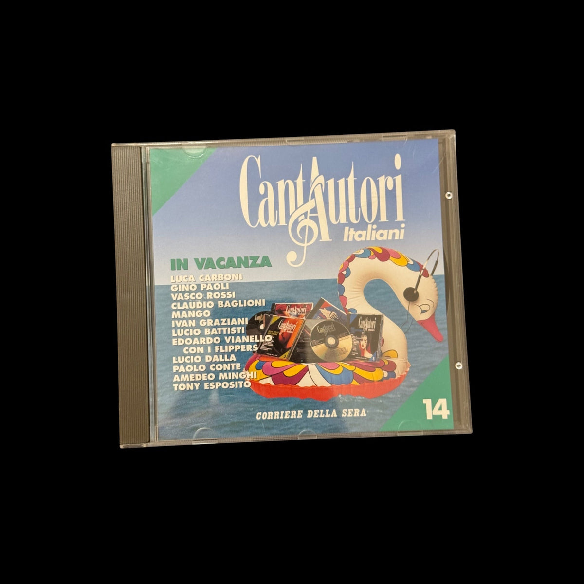 CD Cantautori Italiani Vol. 14 In Vacanza Compilation Corriere della Sera