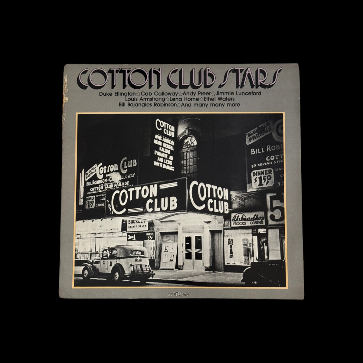 Vinile 33 Giri Artisti Vari - Cotton Club Stars (Milan Records)