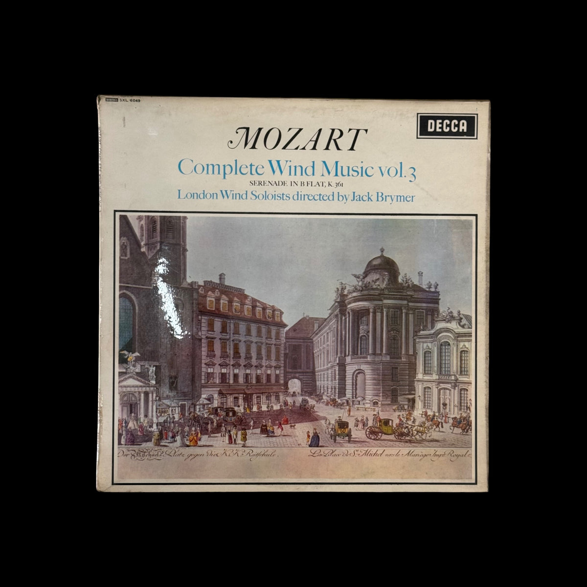 Vinile 33 Giri Mozart, London Wind Soloists, Jack Brymer - Complete Wind Music vol. 3 (Decca)