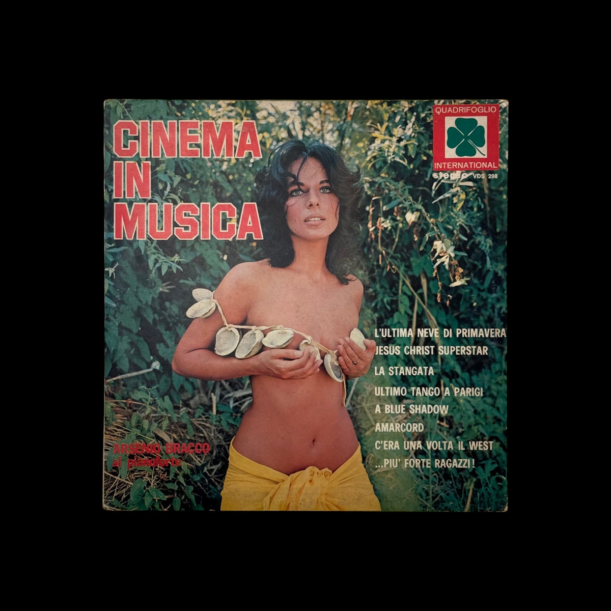 Vinile 33 Giri Arsenio Bracco – Cinema In Musica (Quadrifoglio International - VDS 298)