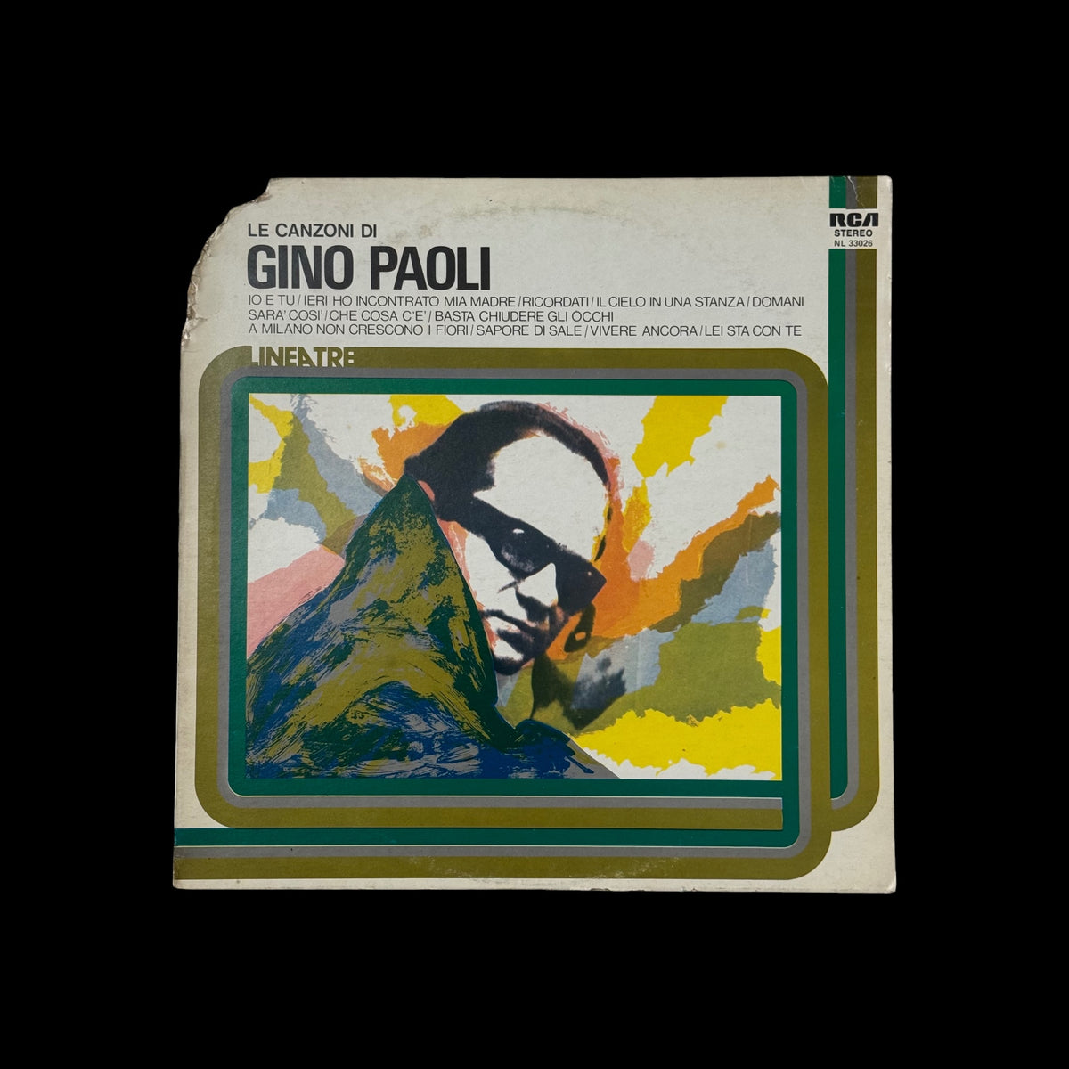 Vinile 33 Giri Gino Paoli - Le Canzoni di Gino Paoli (RCA Lineatre - 1982)