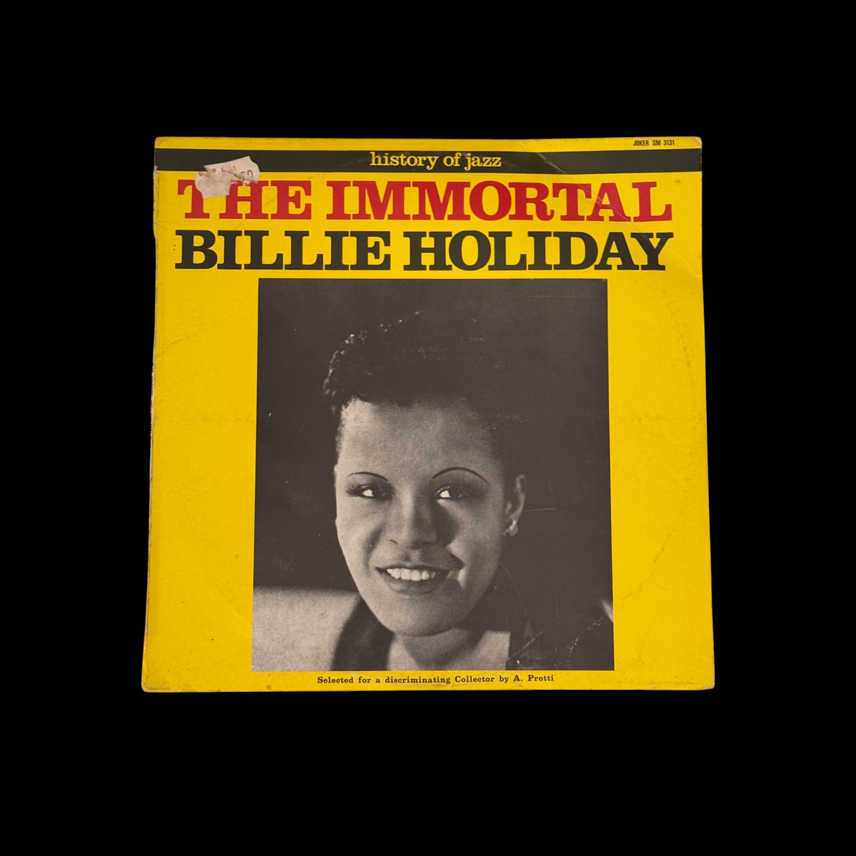 Vinile 33 Giri Billie Holiday – The Immortal Billie Holiday (Joker – SM 3131 - History of Jazz)